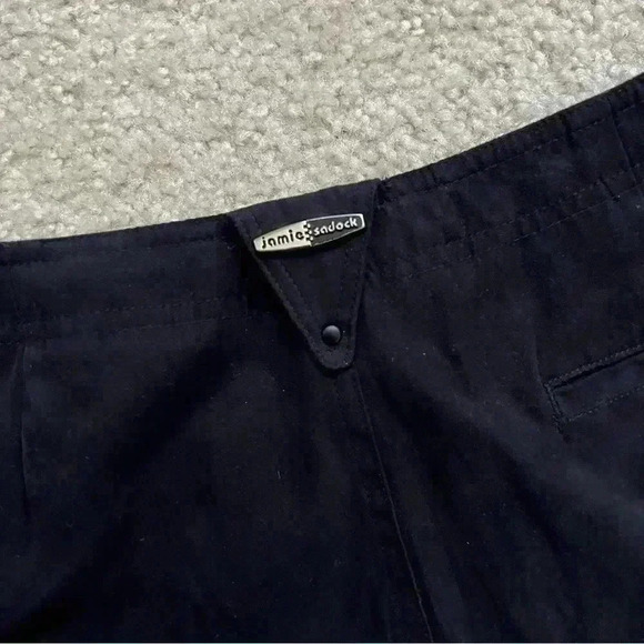 Jamie Sadock Women’s High Rise Black Polyester Black Shorts 8.5” Inseam Size 2 - Picture 8 of 16
